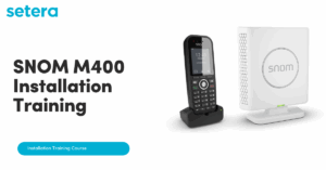 SNOM M400 Installation Training