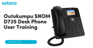 Outokumpu SNOM D735 Desk Phone User Training